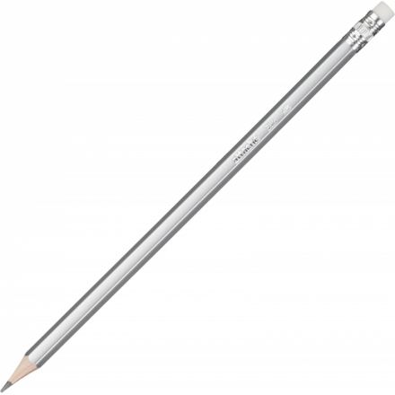 Карандаш чернографитный Attache Silk НВ заточенный с ластиком