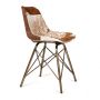 Стул Secret de Maison Имес Родео/Eames Rodeo (мод. M-13098) металл/шкура буйвола, 53х47х80см, античная медь