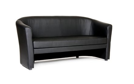 Диван двухместный Chairman КРОН  1200х700х820 к/з Euroline 907 Диван двухместный Chairman КРОН  1200х700х820 к/з Euroline 907