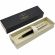 Ручка шариковая Parker Aster shiny Black GT 1,0мм, кнопочн,синяя,9000020142