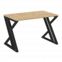 Loft Стол рабочий VR.L-SRZ-2.7 Тиквуд светлый/Чёрный металл 1180*720*750