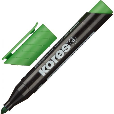 Маркер перманентный KORES набор 10 цв. 3-5 мм круглый наконечник '20900 Маркер перманентный KORES набор 10 цв. 3-5 мм круглый наконечник '20900