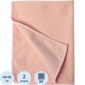 Салфетка хозяйственная HQ Profiline д/глян пов 30х40см 170г/м2 красн 2шт/уп