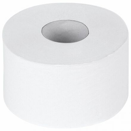 Бумага туалетная 200 м, LAIMA (T2), UNIVERSAL WHITE, 1-слойная, цвет белый, КОМПЛЕКТ 12 рулонов, 111335