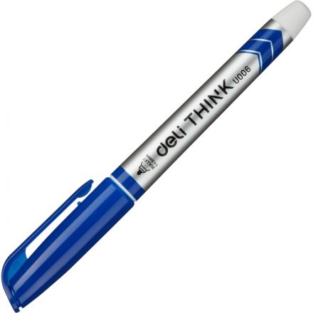 Маркер для белых досок Think, круглый наконечник, толщ.линии 1,5 мм, синий