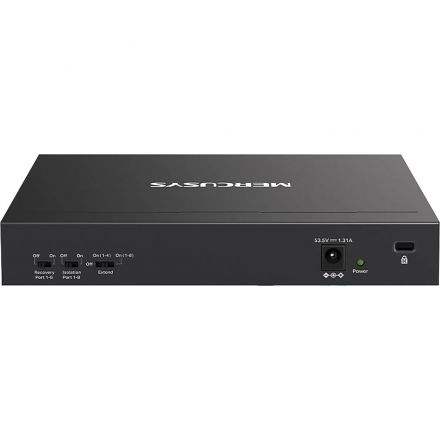 Коммутатор Mercusys MS110P (L2) 10x100Мбит/с 8PoE+ 65W неуправляемый Коммутатор Mercusys MS110P (L2) 10x100Мбит/с 8PoE+ 65W неуправляемый