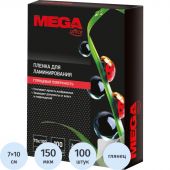 Пленка для ламинирования Promega office 70x100, 150мкм 100шт/уп. Пленка для ламинирования Promega office 70x100, 150мкм 100шт/уп.
