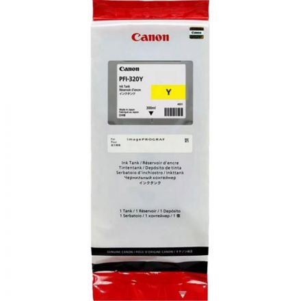 Картридж струйный Canon PFI-320Y (2893C001) жел. для TM-200/205/300/305 Картридж струйный Canon PFI-320Y (2893C001) жел. для TM-200/205/300/305