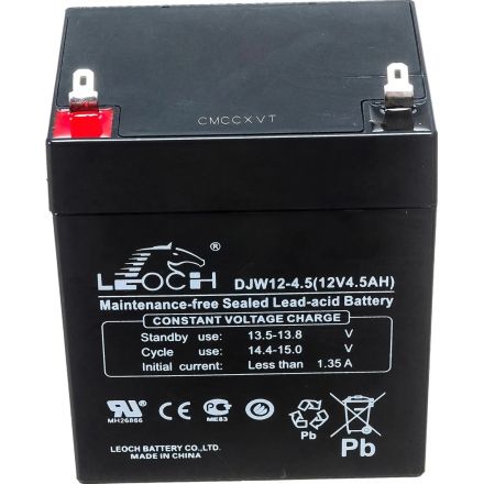 Батарея для ИБП LEOCH DJW12-5.4 F2 12В 5.4А.ч