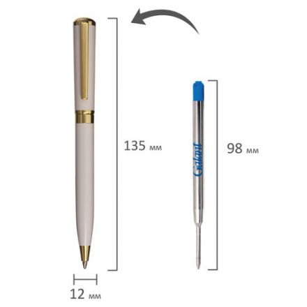 Ручка подарочная шариковая GALANT "ROSETTE", корпус слоновая кость с розовым оттенком, узел 0,7 мм, синяя, 143503 Ручка подарочная шариковая GALANT "ROSETTE", корпус слоновая кость с розовым оттенком, узел 0,7 мм, синяя, 143503