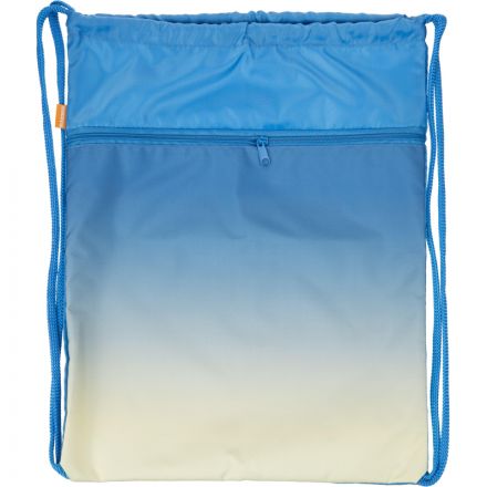 Мешок для обуви №1School Градиент синий, 360х470 мм,карман, МО-26-2