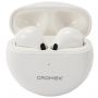 Наушники беспроводные TWS вкладыши с микрофоном CROMEX (КРОМЕКС) EP-T28W, Bluetooth 5.4, белые, 514121 Наушники беспроводные TWS вкладыши с микрофоном CROMEX (КРОМЕКС) EP-T28W, Bluetooth 5.4, белые, 514121
