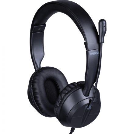 Гарнитура ProMega Jet HWH002 проводные с микрофоном USB 2.0/регулятор/2м Гарнитура ProMega Jet HWH002 проводные с микрофоном USB 2.0/регулятор/2м