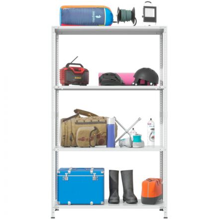 Стеллаж металлический ГТС_ТС Лайт 2000х1200х500 сост.ст. Полки:4 шт, металл Стеллаж металлический ГТС_ТС Лайт 2000х1200х500 сост.ст. Полки:4 шт, металл