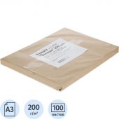 Бумага чертежная (ватман) Kroyter Гознак А3 297х420 200г 100л/уп