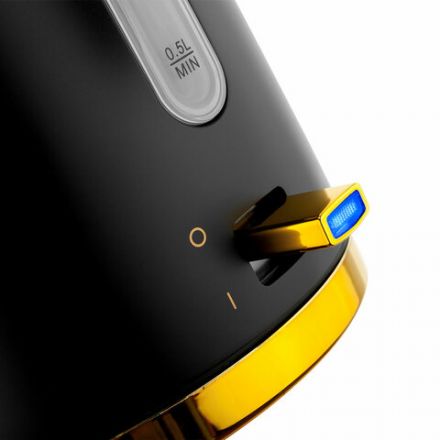 Чайник BRAYER BR1017, 1,7 л, 2200 Вт, закрытый нагревательный элемент, сталь, черный Чайник BRAYER BR1017, 1,7 л, 2200 Вт, закрытый нагревательный элемент, сталь, черный