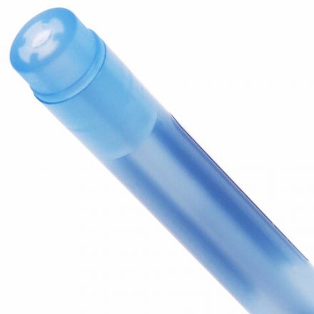 Ручка шариковая BRAUBERG "i-STICK" СИНЯЯ, пишущий узел 0,7 мм, линия письма 0,35 мм, 143442