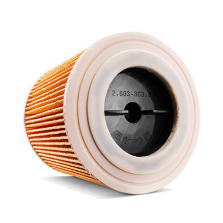 Фильтр KARCHER патронный KFI3310, для пылесосов серии WD 1 / 2 / 3 / SE, 2.863-303.0 Фильтр KARCHER патронный KFI3310, для пылесосов серии WD 1 / 2 / 3 / SE, 2.863-303.0