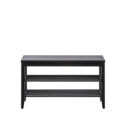 Leset скамья "Мира" (85х50), Чёрный Leset скамья "Мира" (85х50), Чёрный