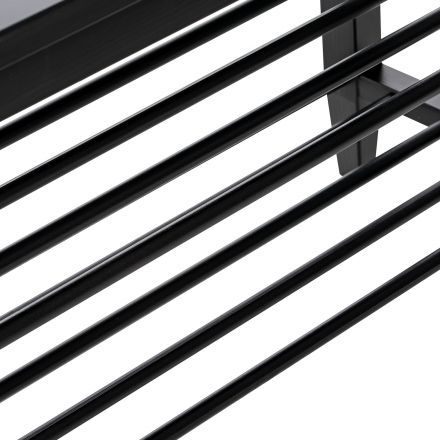 Leset скамья "Мира" (85х50), Чёрный Leset скамья "Мира" (85х50), Чёрный