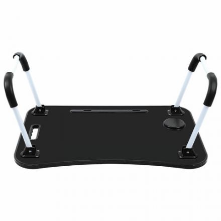 Столик складной для ноутбука/завтрака BRABIX BT-001 (600х400х265 мм), органайзер, черный, 532899 Столик складной для ноутбука/завтрака BRABIX BT-001 (600х400х265 мм), органайзер, черный, 532899