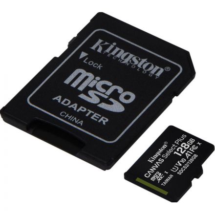 Карта памяти Kingston Canvas Select Plus microSDXC UHS-I +ад, SDCS2/128GB Карта памяти Kingston Canvas Select Plus microSDXC UHS-I +ад, SDCS2/128GB