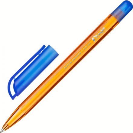 Ручка шариковая неавтомат. Комус Ocean Orange,масл,син,0,3мм,орнж.к,Россия