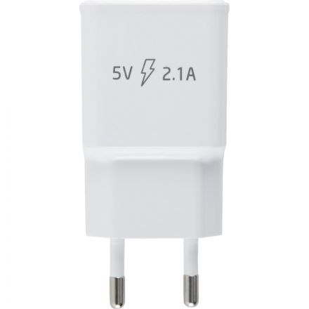 Зарядное устройство сетевое, 2 USB, 2.1А, Red Line NT-2A, бел, УТ000009405 Зарядное устройство сетевое, 2 USB, 2.1А, Red Line NT-2A, бел, УТ000009405