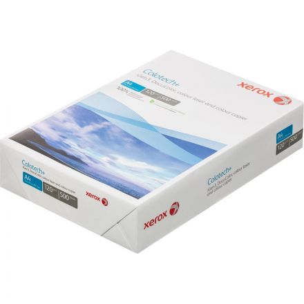 Бумага для цв.лазер.печ. Xerox Colotech + ( A4, 120 г/кв.м, 500)