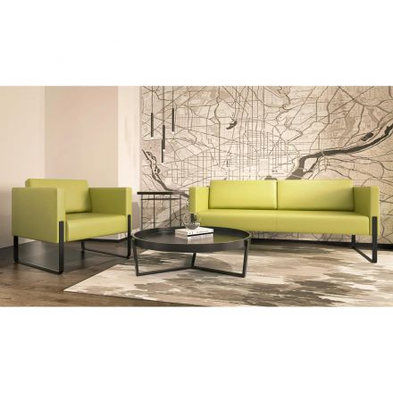 Диван EF_Тренд 2м оливковый к/зEuroline 1130