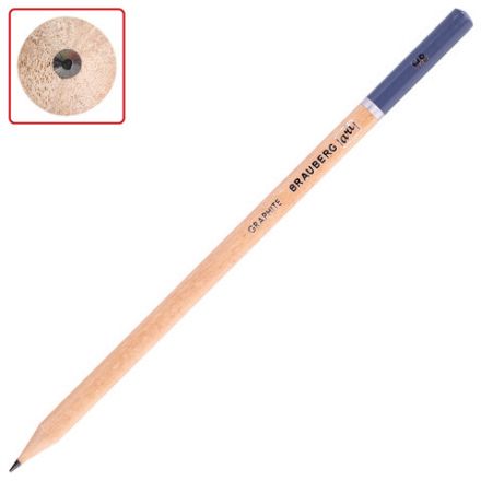 Карандаши художественные чернографитные 4H-8B, НАБОР 12 штук, BRAUBERG ART "CLASSIC", 181542 Карандаши художественные чернографитные 4H-8B, НАБОР 12 штук, BRAUBERG ART "CLASSIC", 181542