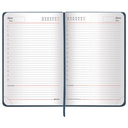 Ежедневник недатированный А5 138х213 мм BRAUBERG "Favorite" под кожу, 160 л., темно-синий, 123396 Ежедневник недатированный А5 138х213 мм BRAUBERG "Favorite" под кожу, 160 л., темно-синий, 123396