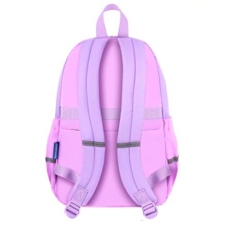 Рюкзак BRAUBERG PASTEL с термонашивками в комплекте, "Not today", сиреневый, 40х29х14 см, 273127