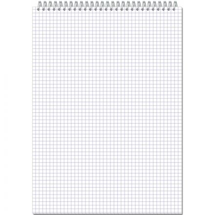 Блокнот А4,40л,клетка,метал.гребень,цв.обложка Стильный Офис 2931 Блокнот А4,40л,клетка,метал.гребень,цв.обложка Стильный Офис 2931