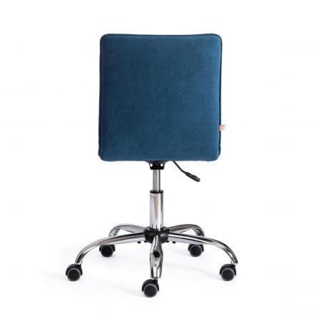 Кресло Tetchair ZERO, флок , синий, 32 Кресло Tetchair ZERO, флок , синий, 32