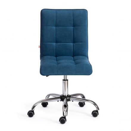 Кресло Tetchair ZERO, флок , синий, 32 Кресло Tetchair ZERO, флок , синий, 32