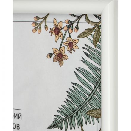 Рамка пластиковая Attache 30х40 (А3) Стекло Белая Рамка пластиковая Attache 30х40 (А3) Стекло Белая