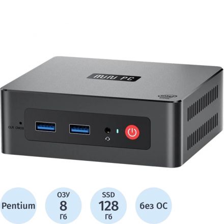 Мини ПК Beelink GK mini/J5005/8G/128G/Black 8G/128G