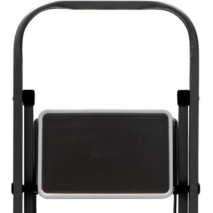 Стремянка  Jet Black 2 шир.ступ. с ковриком, сталь, Zalger, арт. 9910-2