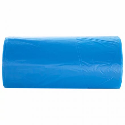 Мешки для мусора с ручками LAIMA ULTRA 35 л, синие 30 шт., прочные, ПНД 10 мкм, 50х54 см, 607683