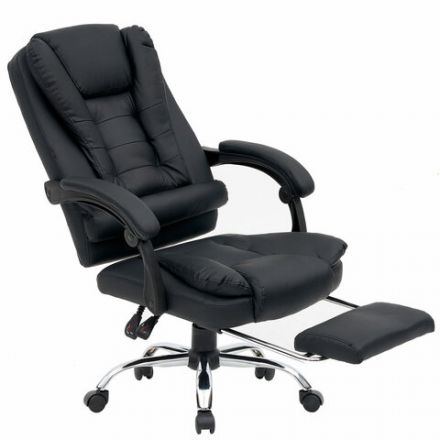 Кресло офисное CROMEX (КРОМЕКС) "Chill MS-005", с функцией вибромассажа, подножка, экокожа, черное, 532958 Кресло офисное CROMEX (КРОМЕКС) "Chill MS-005", с функцией вибромассажа, подножка, экокожа, черное, 532958