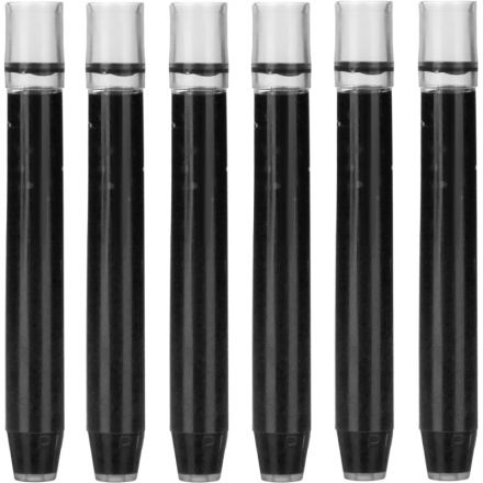 Чернила Чернильный картридж PILOT Parallel Pen черные 6 шт/уп IC-P3-S6 B Чернила Чернильный картридж PILOT Parallel Pen черные 6 шт/уп IC-P3-S6 B