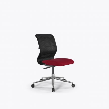 Кресло Sit 8 M4-9 - X2+Bahama /Uh00/Wh12(M01.B23.G18.W01) Черный-Красный