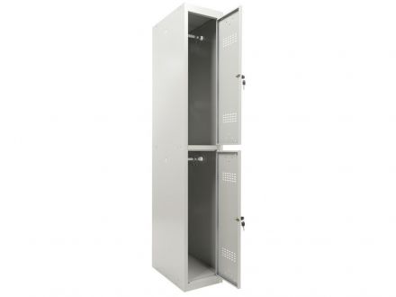 Шкаф для раздевалок усиленный Практик ML-12-30 базовый модуль
