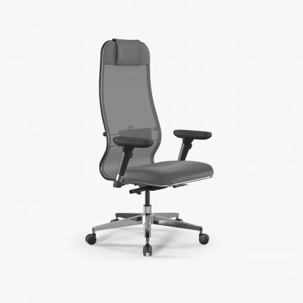 Кресло SynchroSit 10 L1-115D - X2+Extra /Um00/Wm12/D13P(M24.B22.G18.W03) Серый