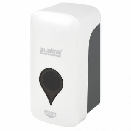 Дозатор для жидкого мыла ULTRA LAIMA PROFESSIONAL, НАЛИВНОЙ, 0,5 л, белый, ABS-пластик, 606829 Дозатор для жидкого мыла ULTRA LAIMA PROFESSIONAL, НАЛИВНОЙ, 0,5 л, белый, ABS-пластик, 606829