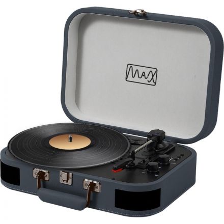 Виниловый проигрыватель MAX VP-100 blue