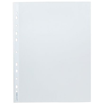 Папки-файлы перфорированные А4 BRAUBERG "PREMIUM", КОМПЛЕКТ 100 шт., матовые, 45 мкм, 221713 Папки-файлы перфорированные А4 BRAUBERG "PREMIUM", КОМПЛЕКТ 100 шт., матовые, 45 мкм, 221713