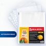 Папки-файлы перфорированные А4 BRAUBERG "PREMIUM", КОМПЛЕКТ 100 шт., матовые, 45 мкм, 221713