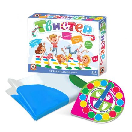 Игра Твистер для детей 5+ поле 120х180 см 50361